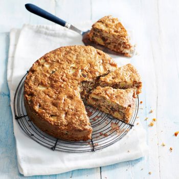 Chunky Apple, Date & Walnut Cake