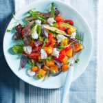 Rainbow salad with Goat’s cheese