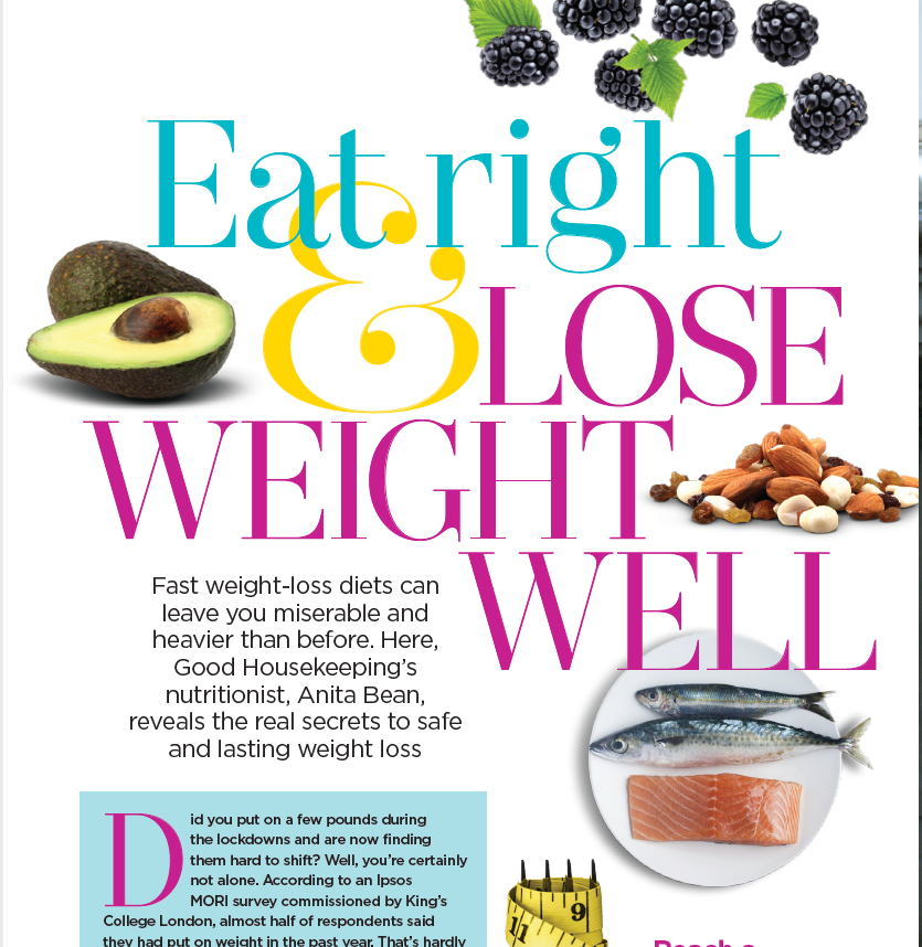 Eat Right and Lose Weight Well, July 2021