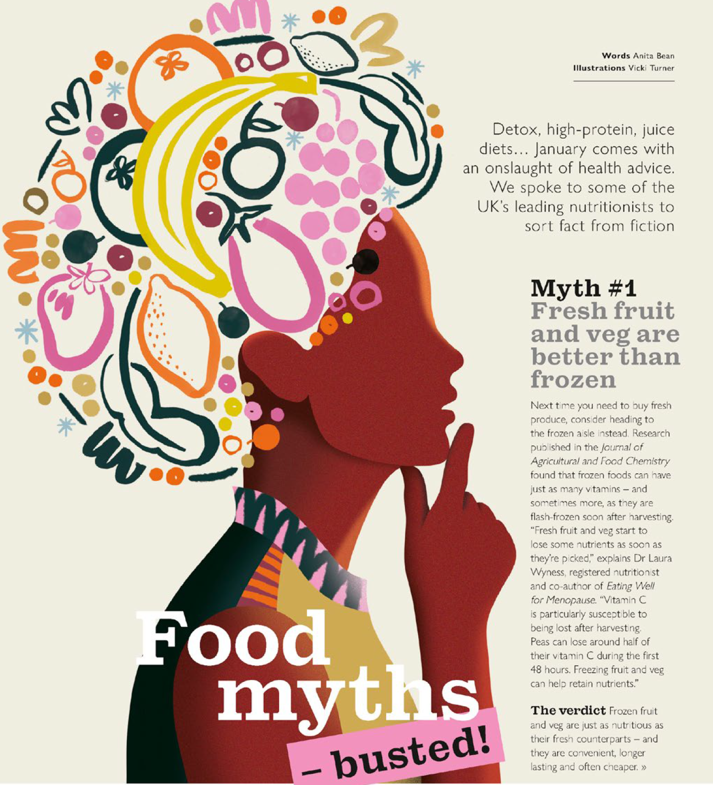 The Biggest Food Myths, January 2024