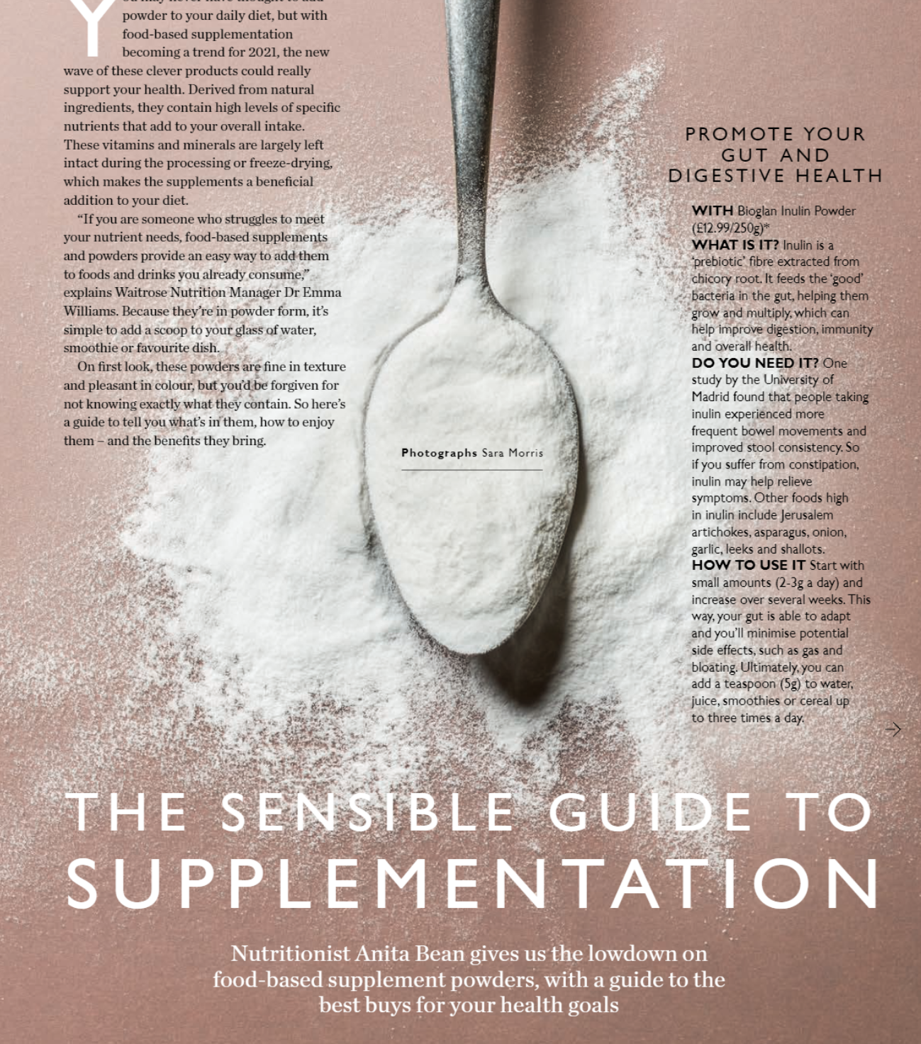 The Sensible Guide to Supplementation, Spring/ Summer 2021