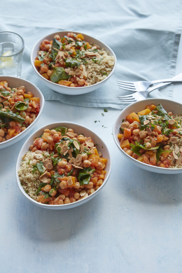 CHICKPEA AND BUTTERNUT SQUASH TAGINE